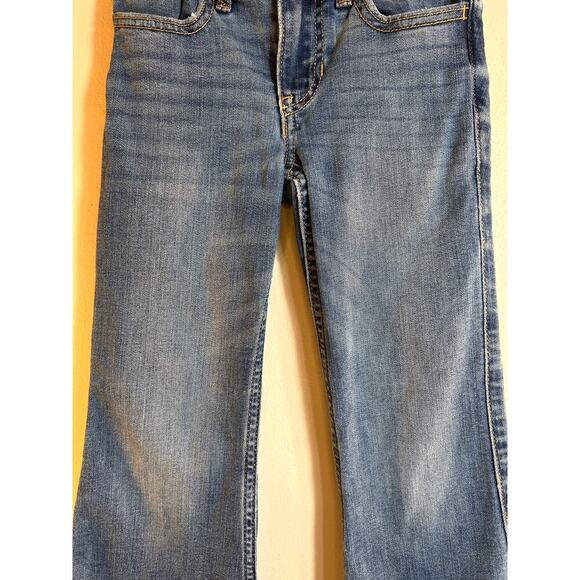 ABERCROMBIE KIDS Girls High Rise Flare Jeans / Size: 5-6 Regular - Picture 7 of 11